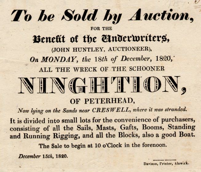 Picture of Sale by Auction, Ship's Wreckage 
