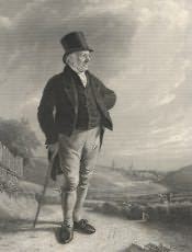 Wylam, Portrait of Thomas Bewick - Click for bigger image