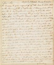 Letter from William Darling - Click for bigger image